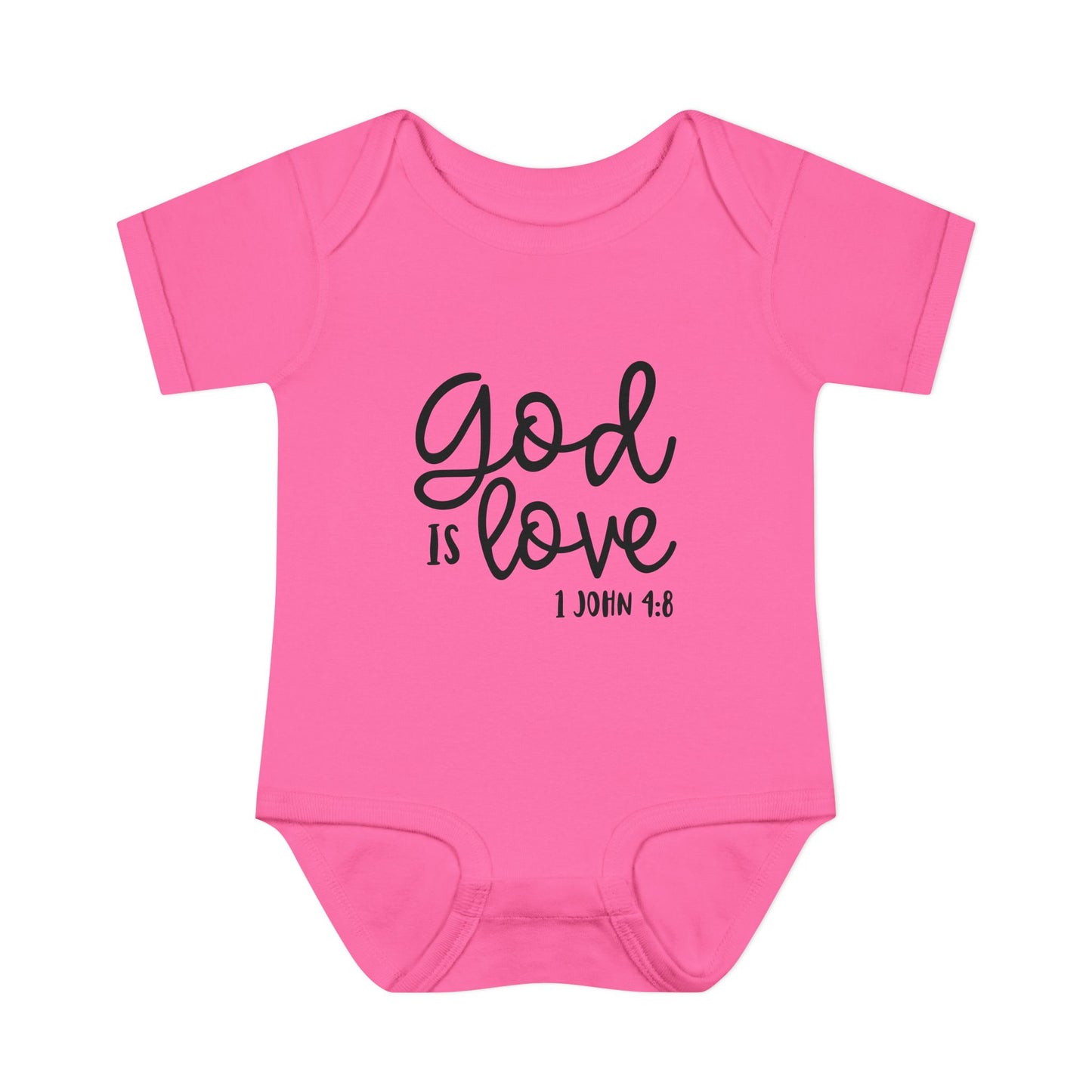 God is Love- Baby Bodysuit