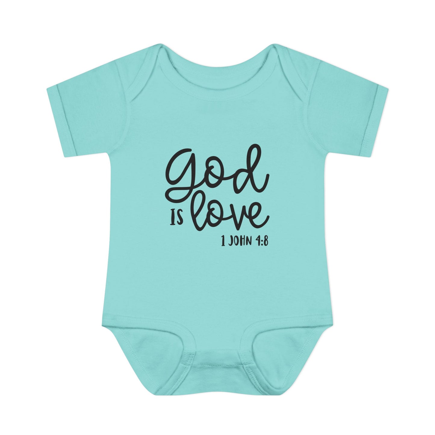 God is Love- Baby Bodysuit