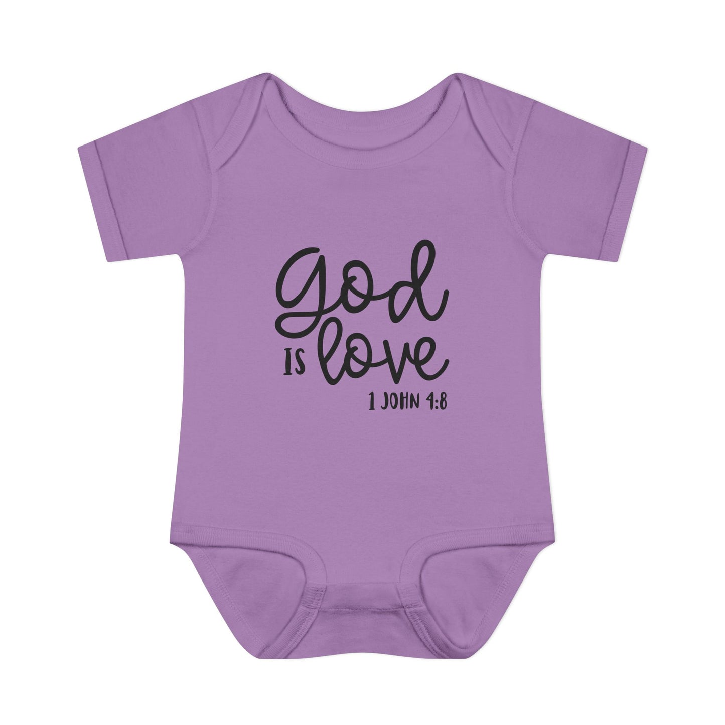 God is Love- Baby Bodysuit