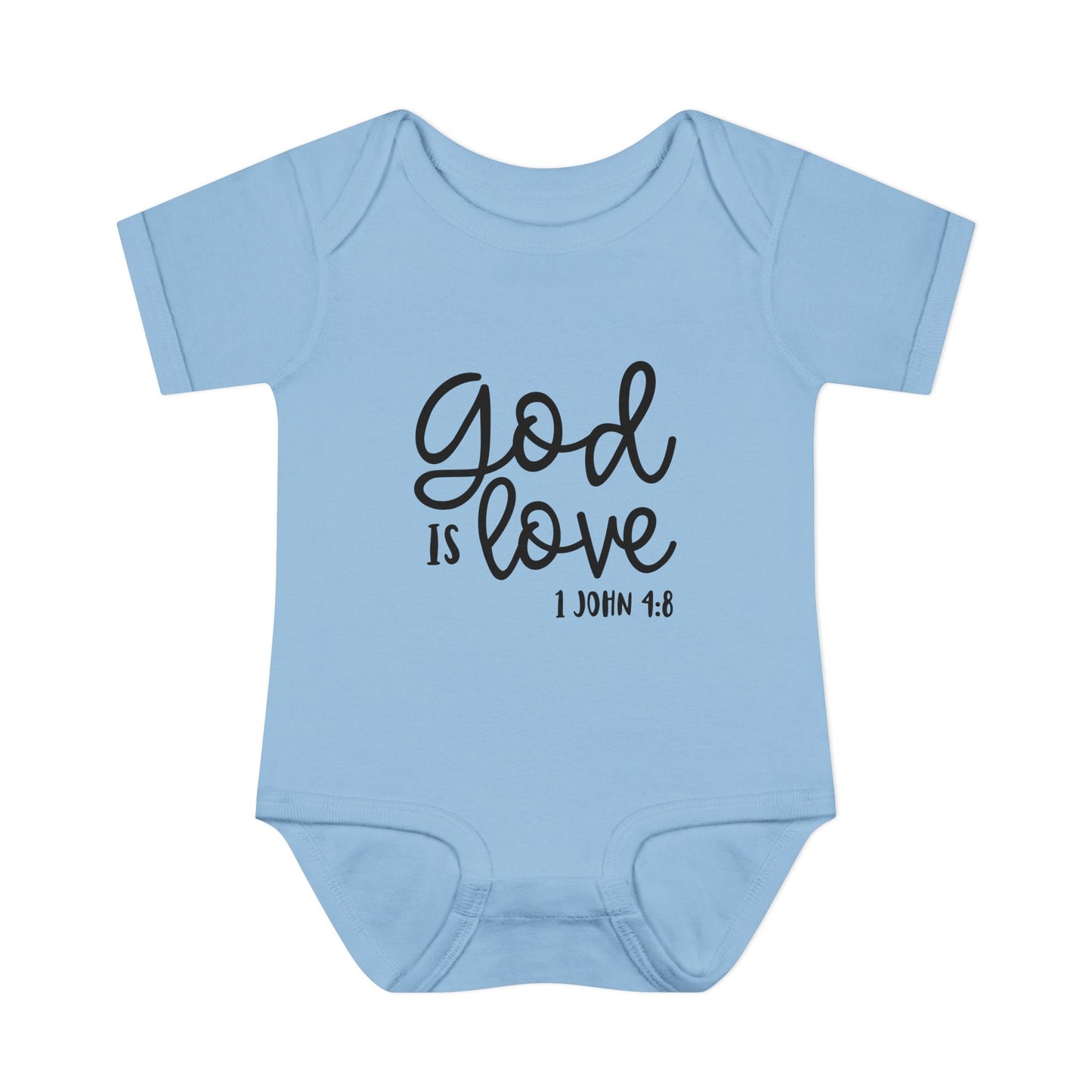 God is Love- Baby Bodysuit