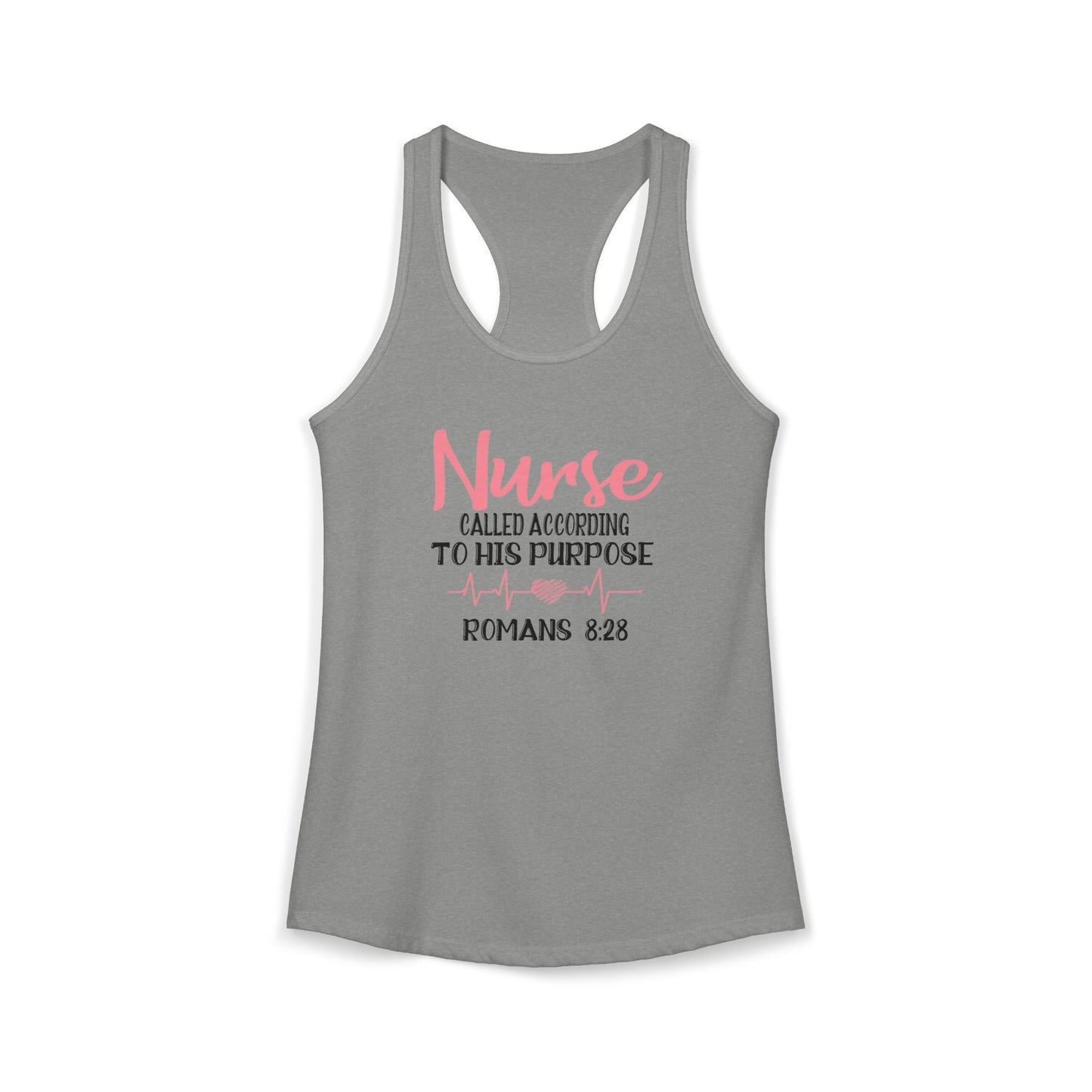 "Romans 8:28" - Racerback Tank