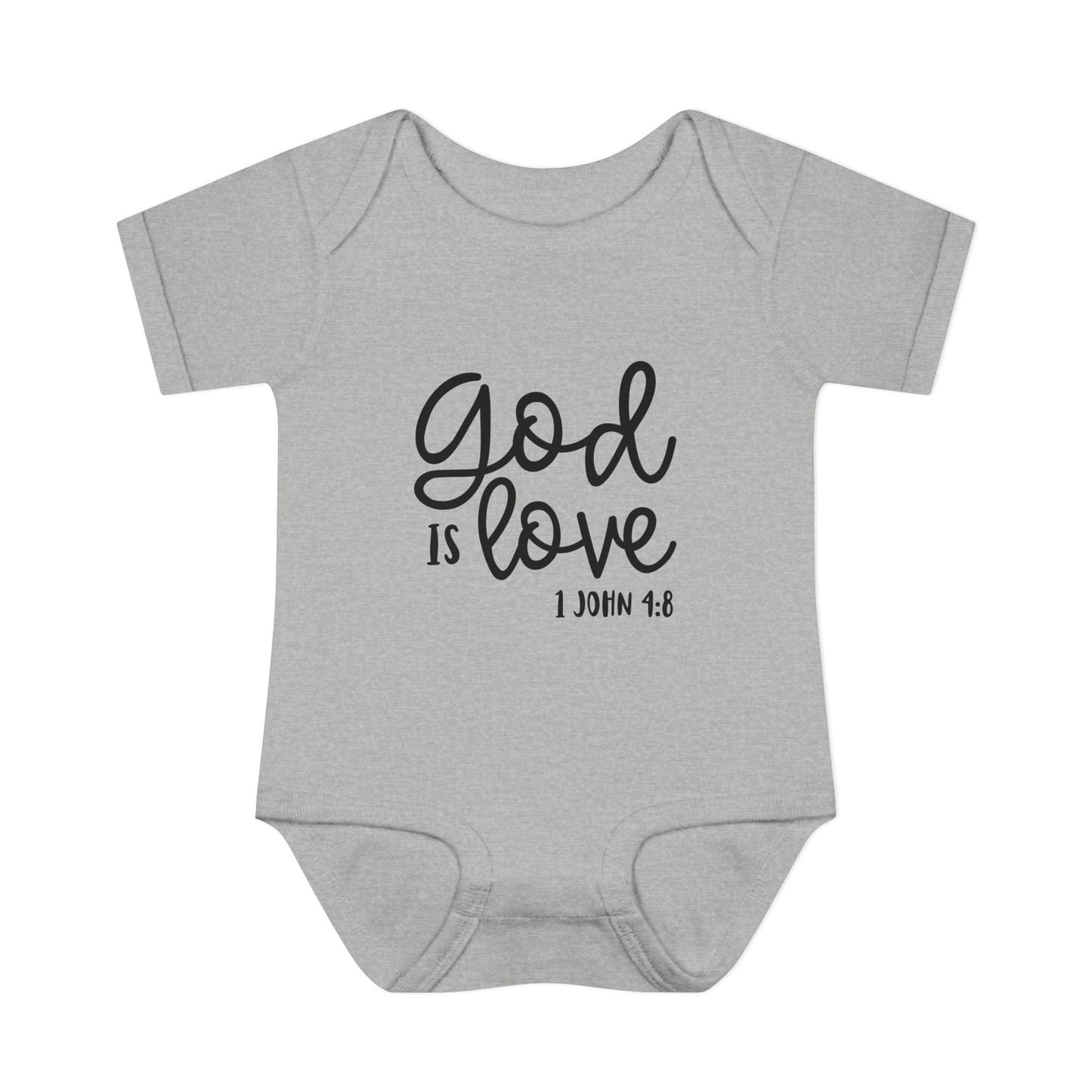 God is Love- Baby Bodysuit