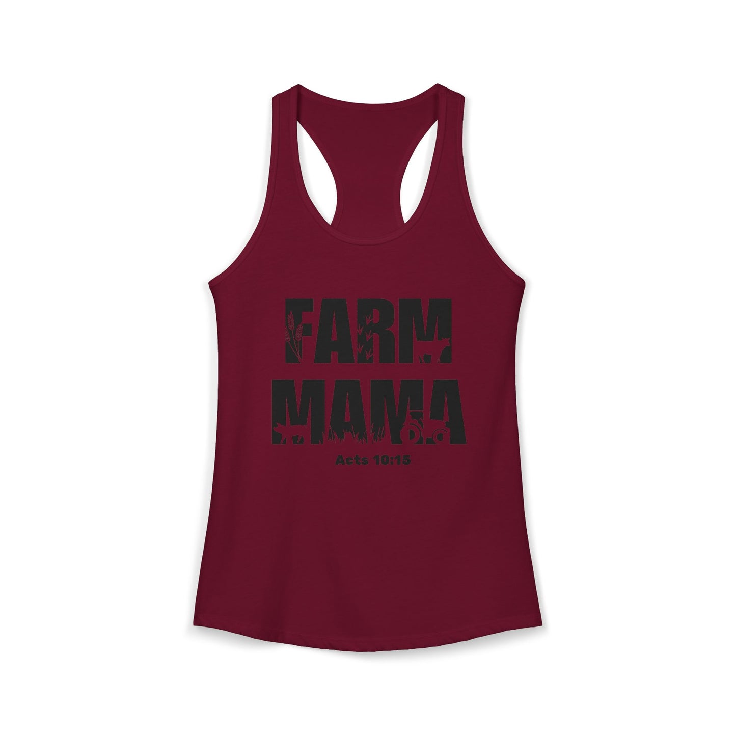"Acts 10:15" - Racerback Tank