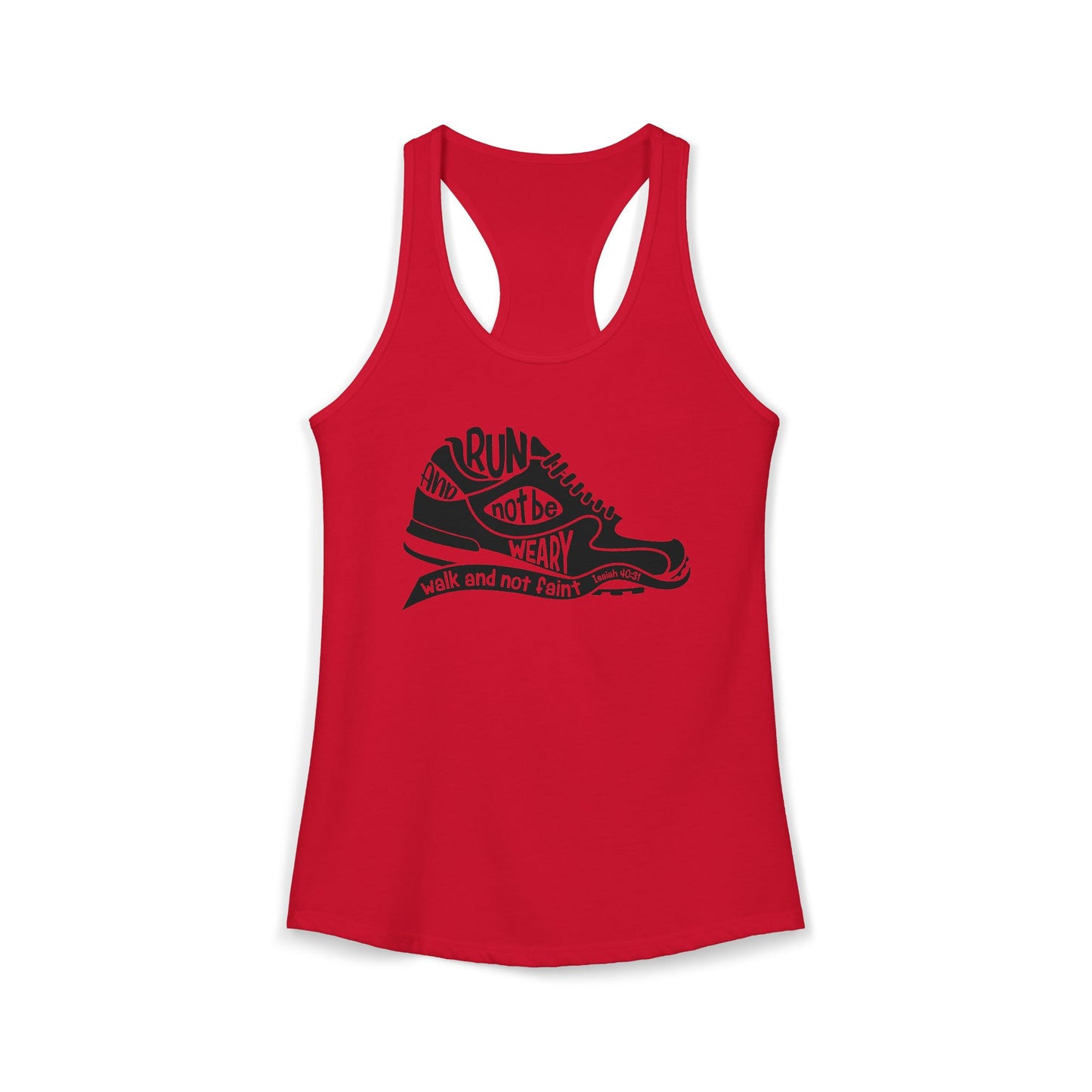 "Isaiah 40:31" - Racerback Tank