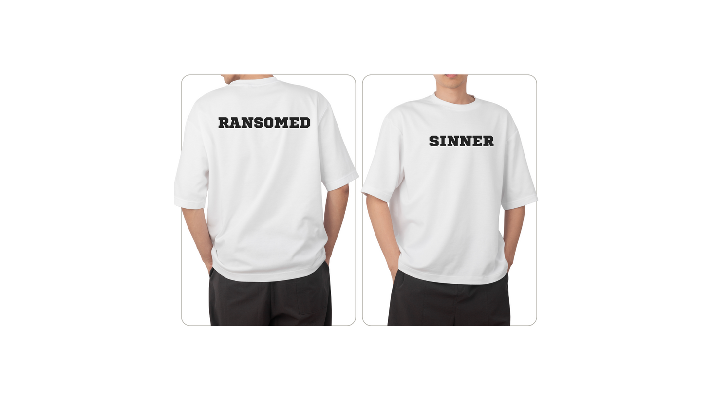 Ransomed Sinner (front/back design)