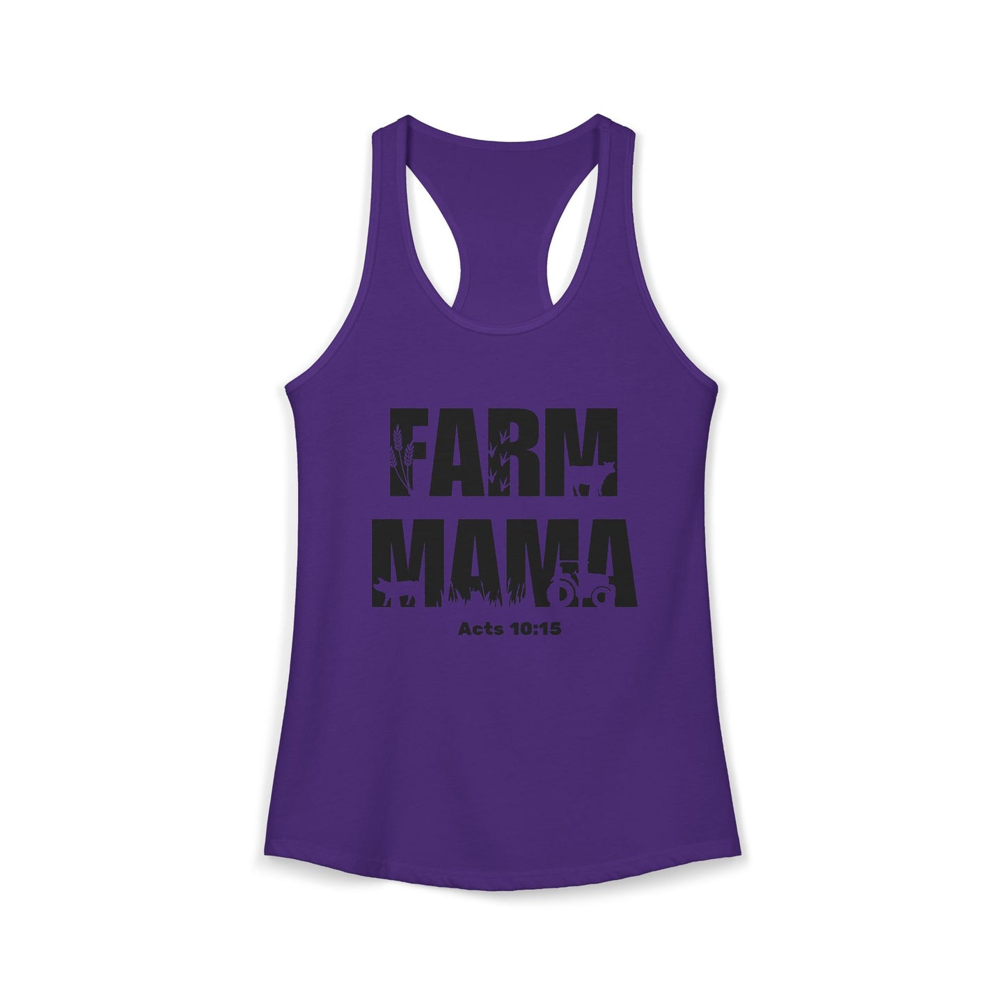 "Acts 10:15" - Racerback Tank
