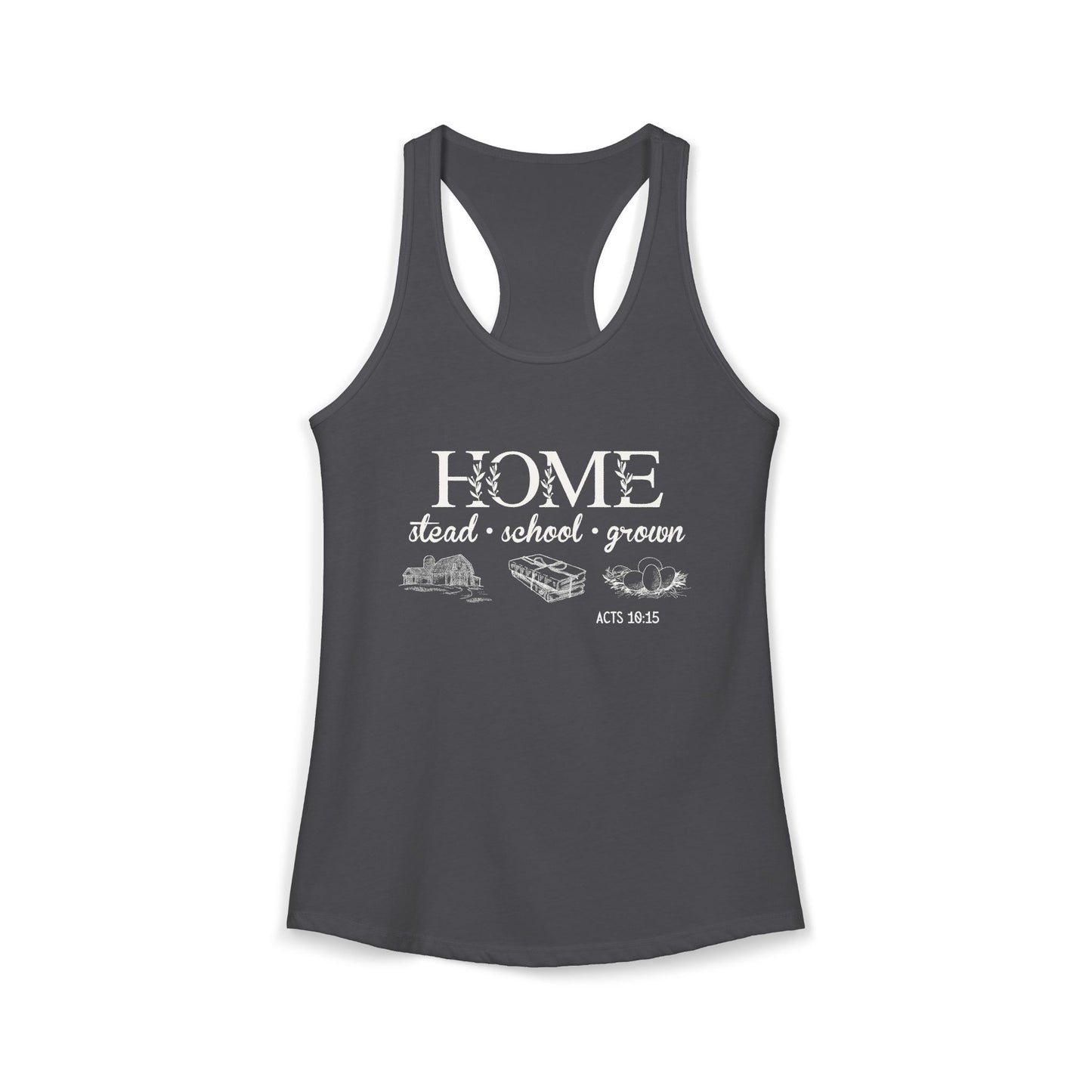 "Acts 10:15" - Racerback Tank