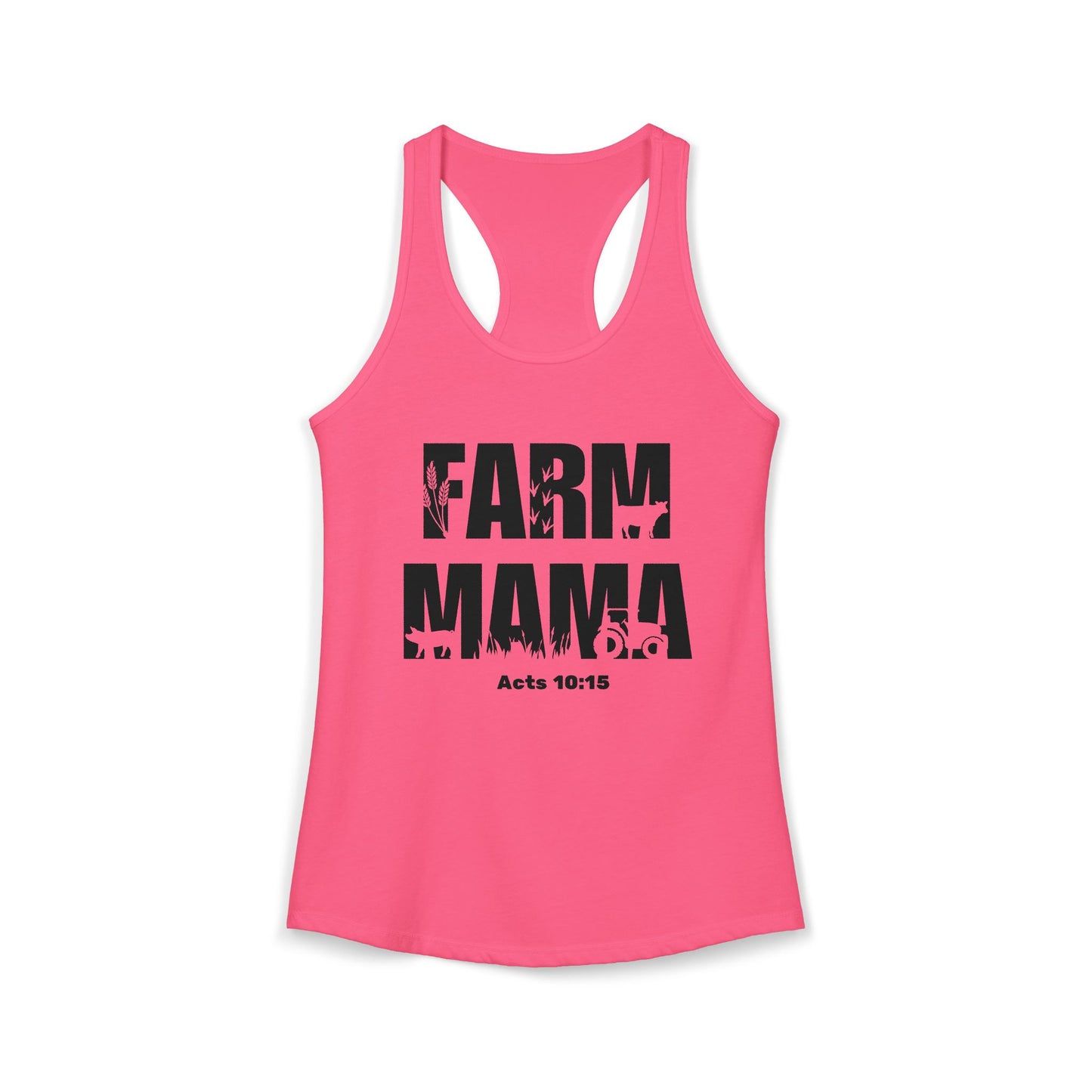 "Acts 10:15" - Racerback Tank