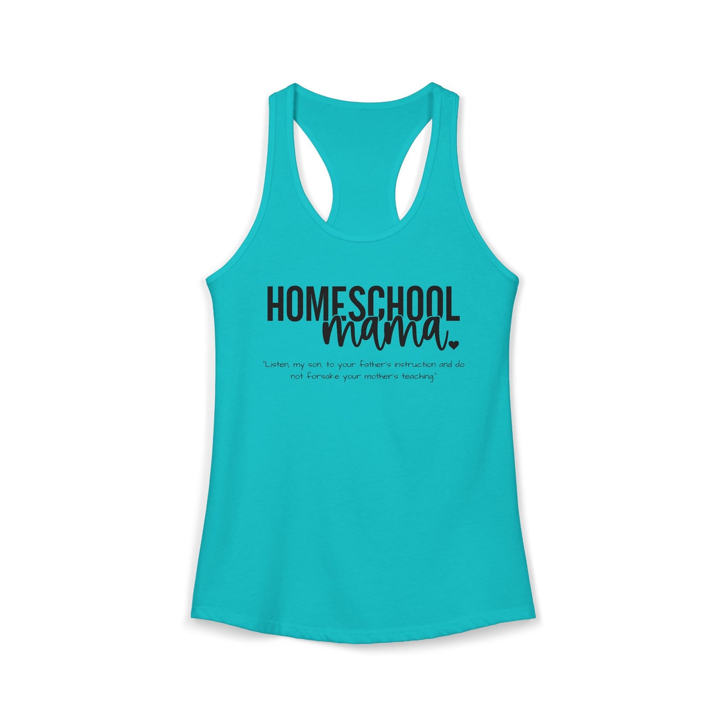 "Proverbs 1:8-9" - Racerback Tank