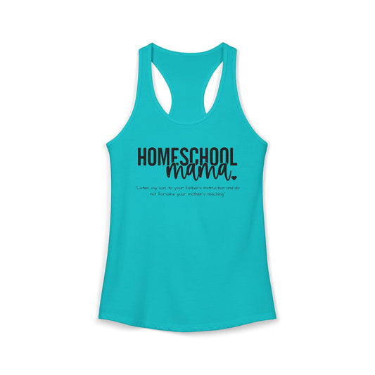 "Proverbs 1:8-9" - Racerback Tank