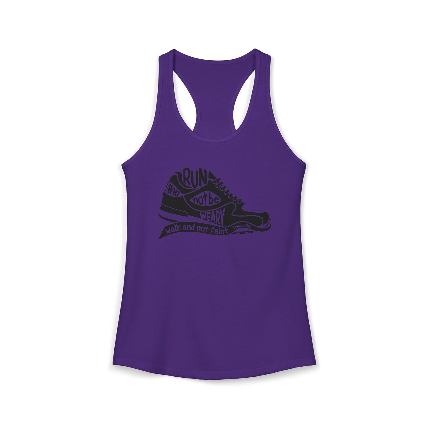 "Isaiah 40:31" - Racerback Tank