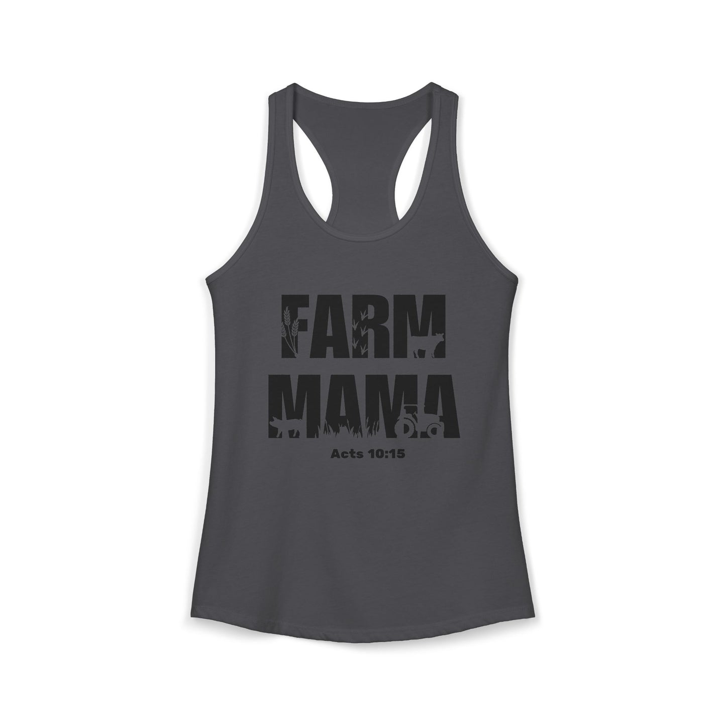 "Acts 10:15" - Racerback Tank