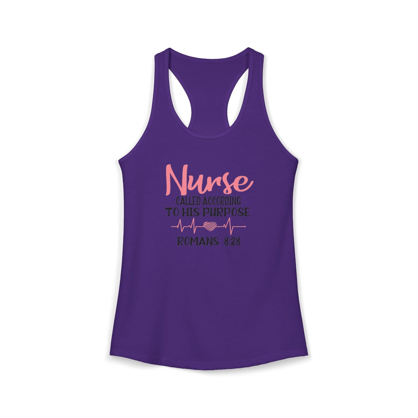 "Romans 8:28" - Racerback Tank