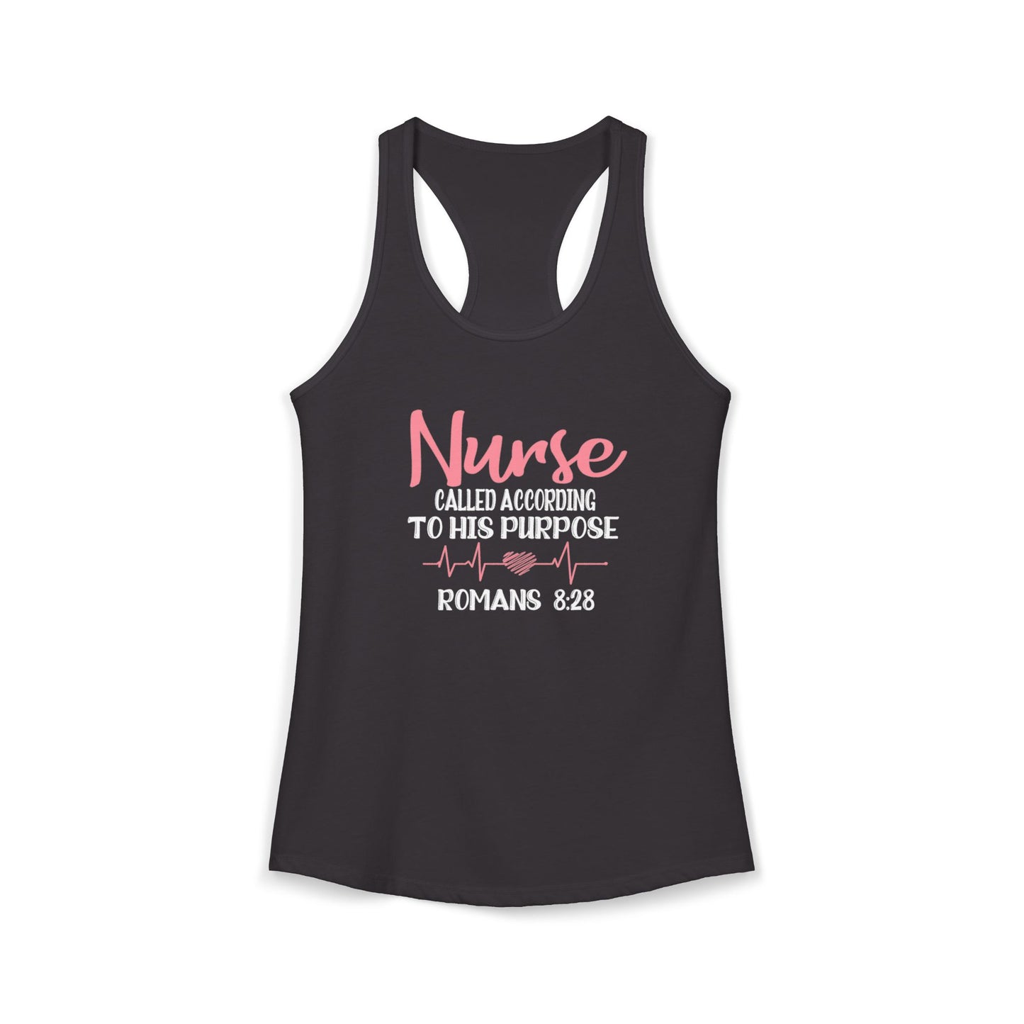 "Romans 8:28" - Racerback Tank