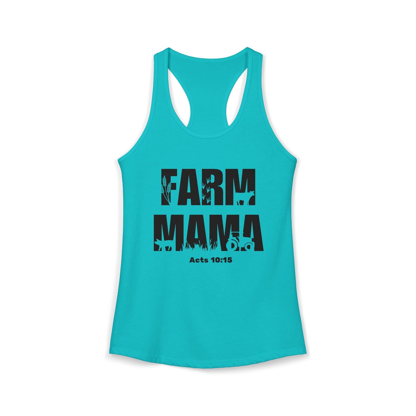 "Acts 10:15" - Racerback Tank