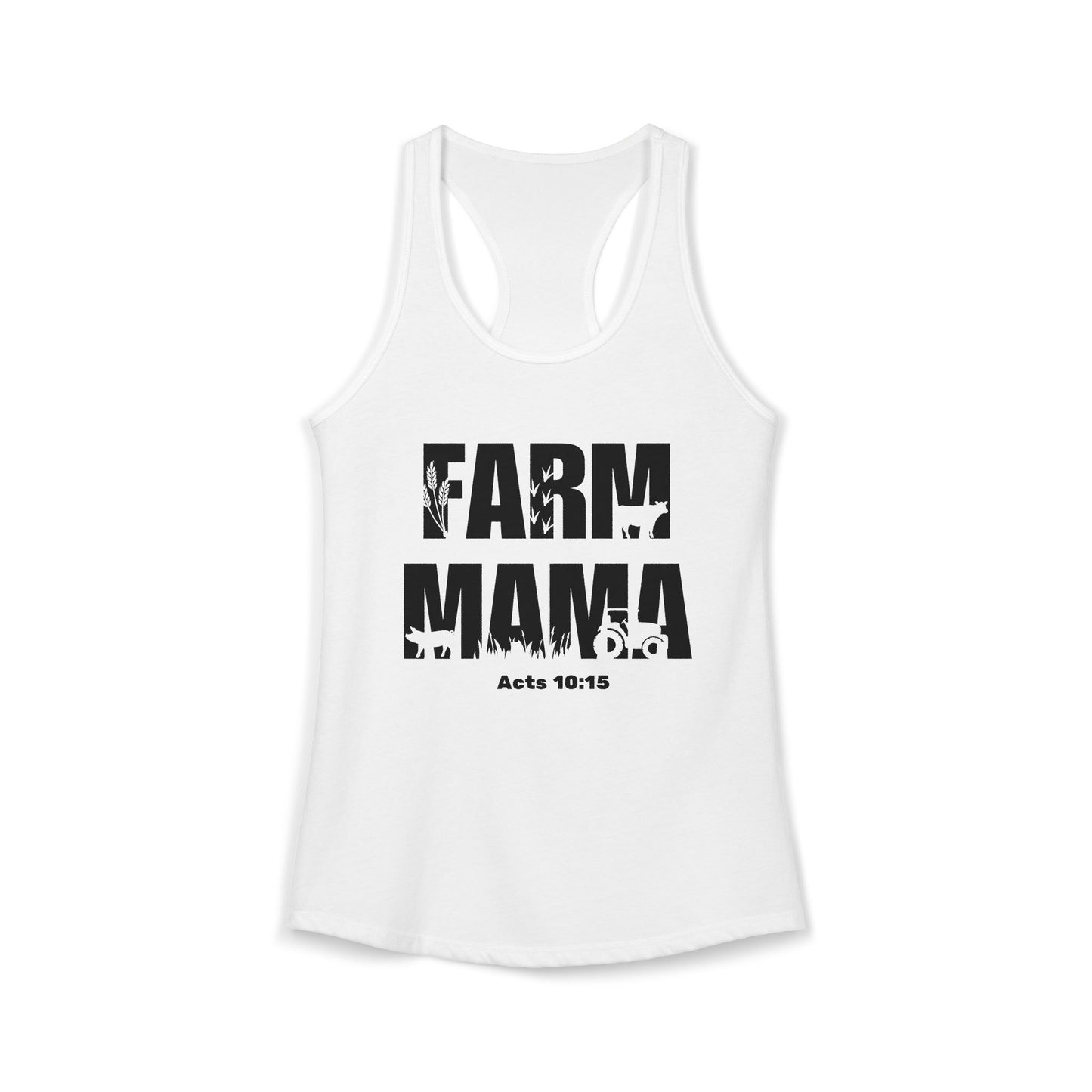 "Acts 10:15" - Racerback Tank