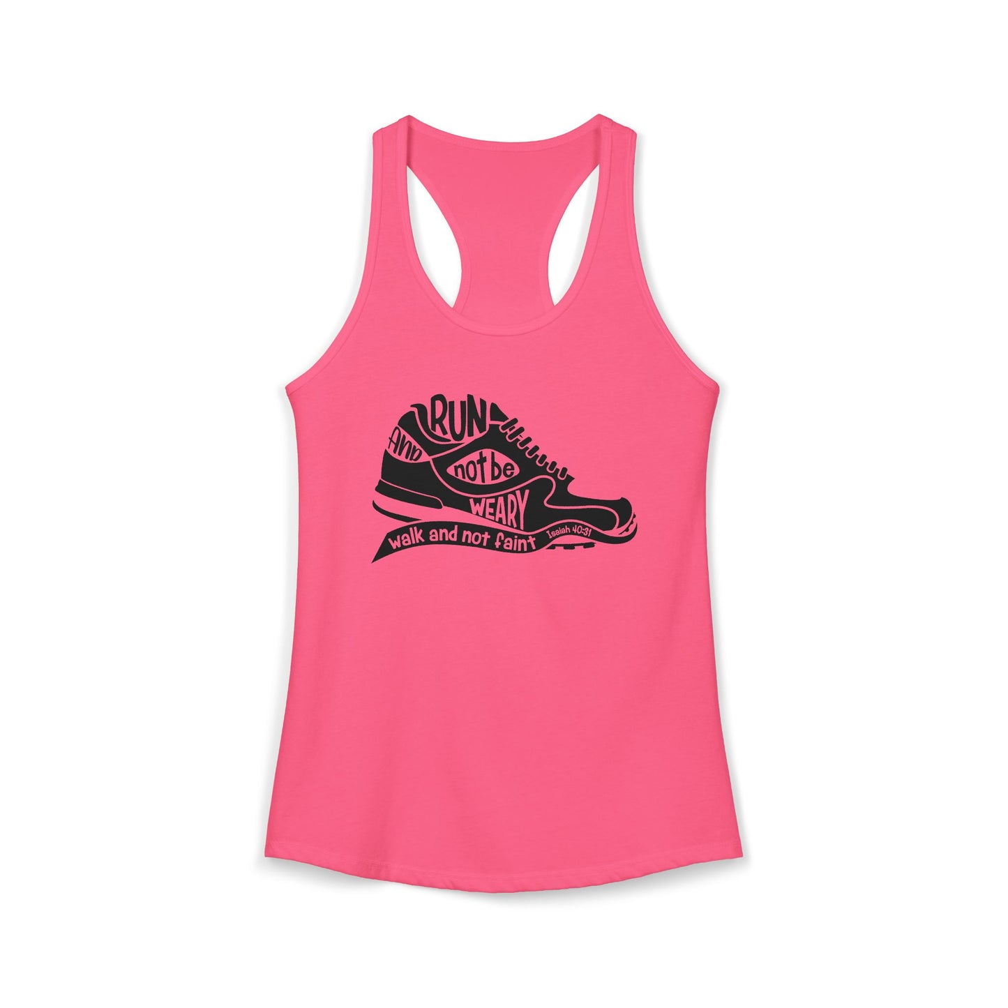 "Isaiah 40:31" - Racerback Tank