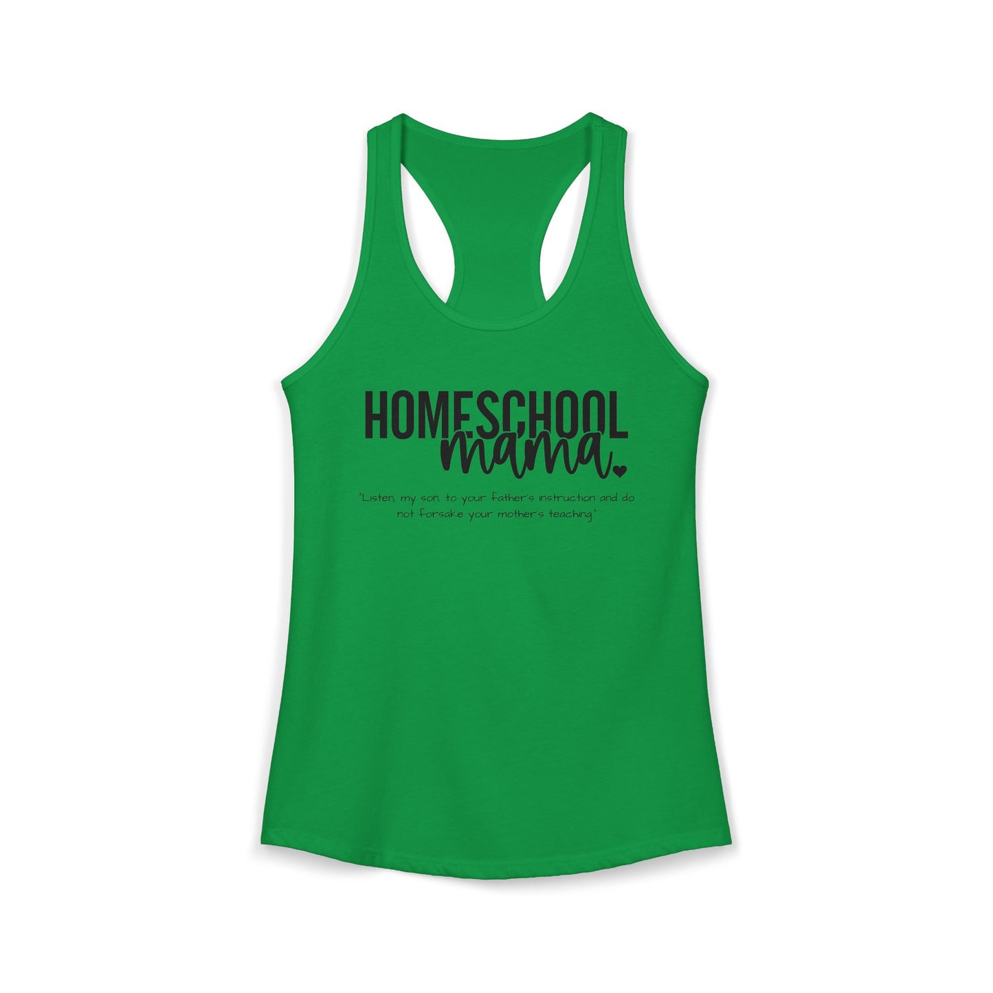 "Proverbs 1:8-9" - Racerback Tank