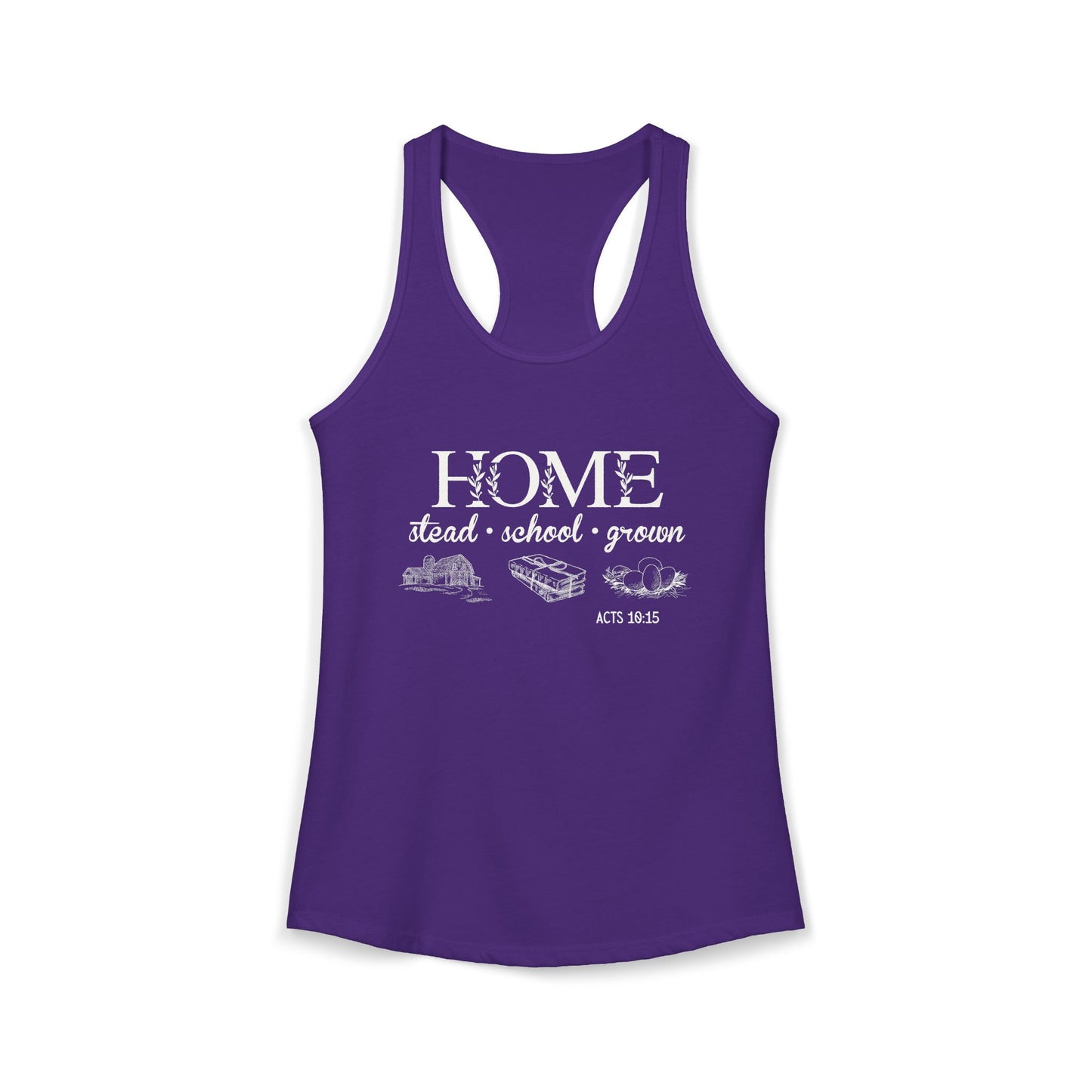 "Acts 10:15" - Racerback Tank