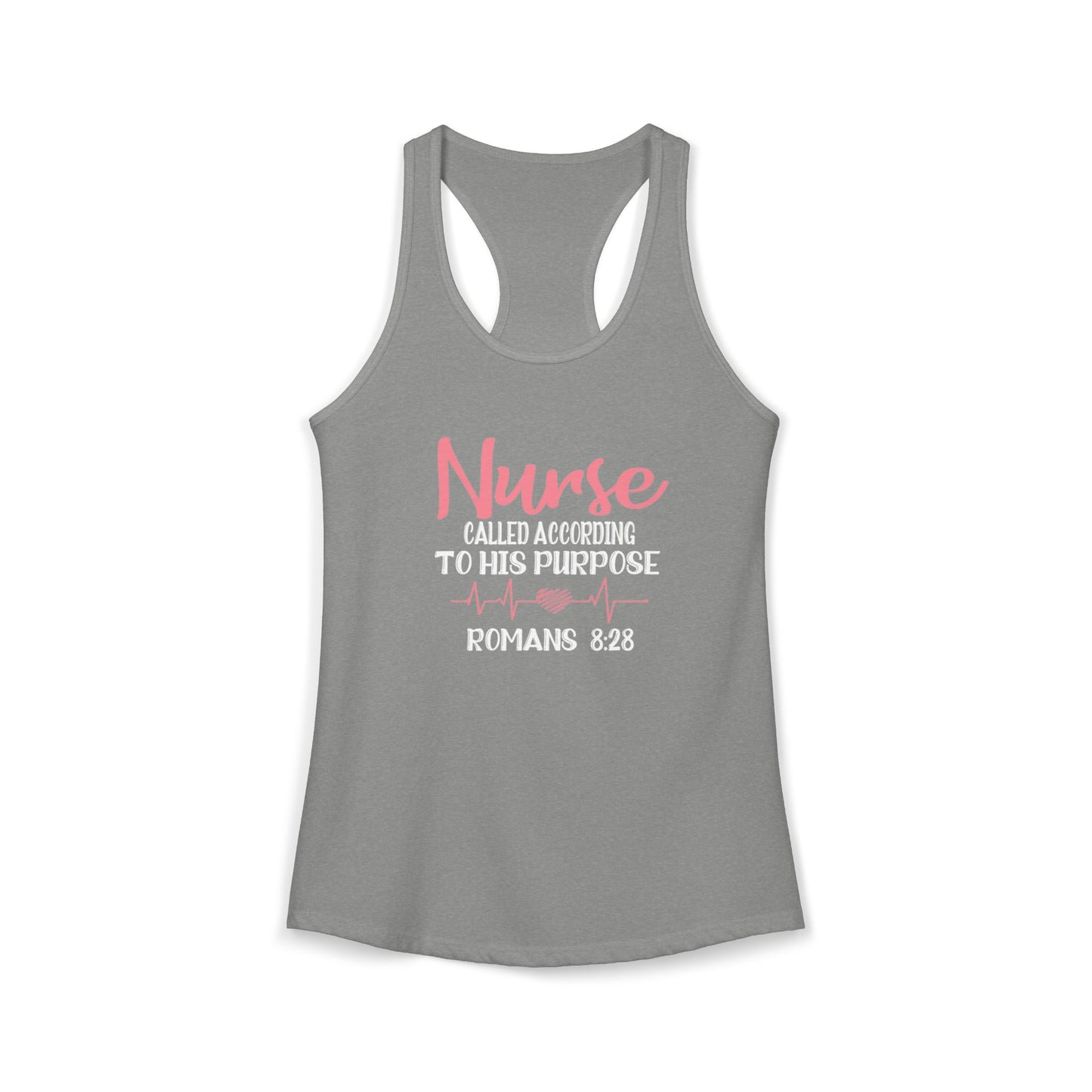 "Romans 8:28" - Racerback Tank