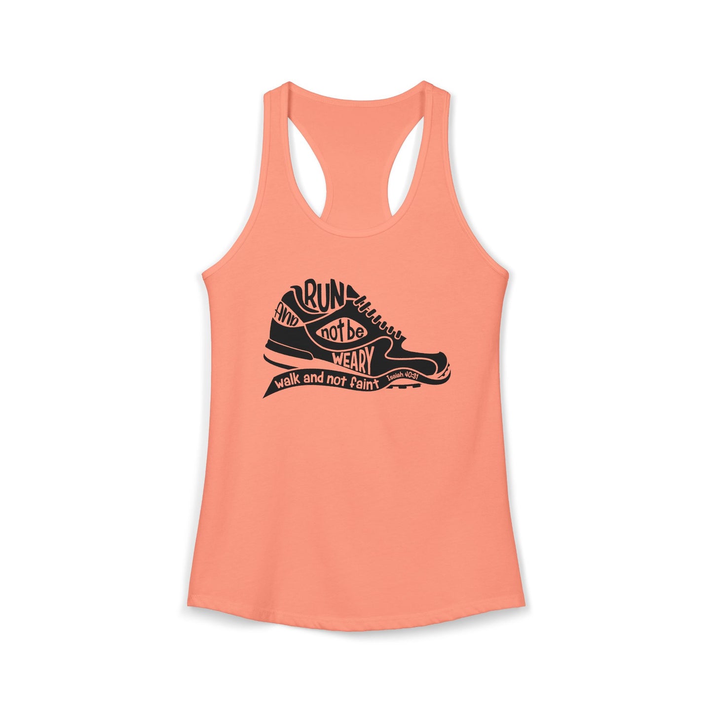 "Isaiah 40:31" - Racerback Tank