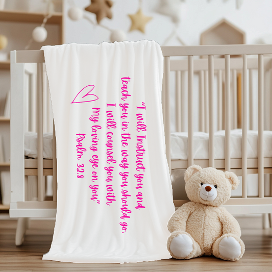 I will instruct you and teach you..