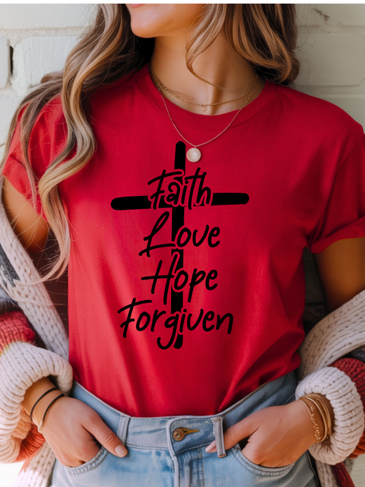 Faith, Love, Hope, Forgiven