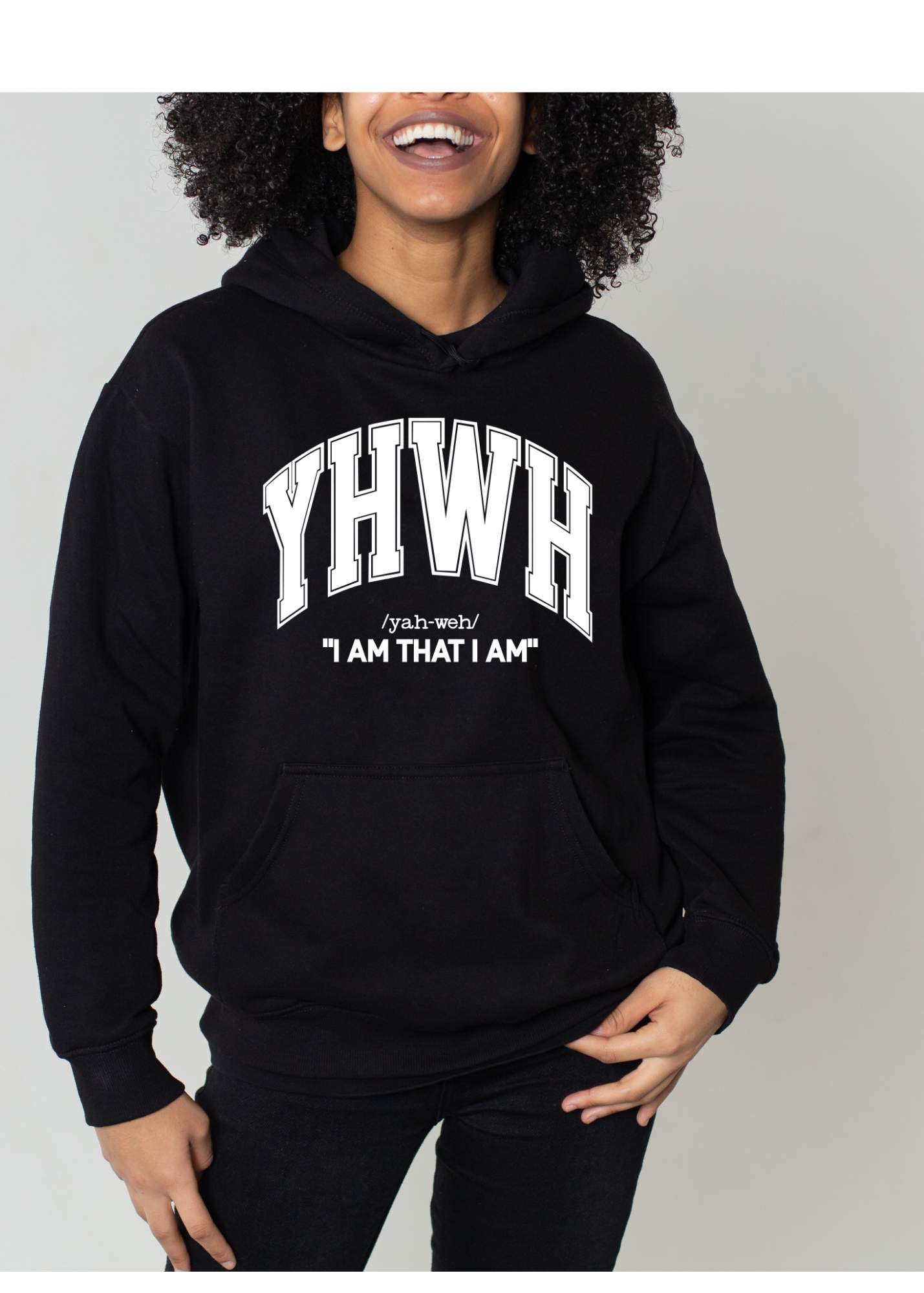 YHWH "I am that I am" - Unisex Hoodie