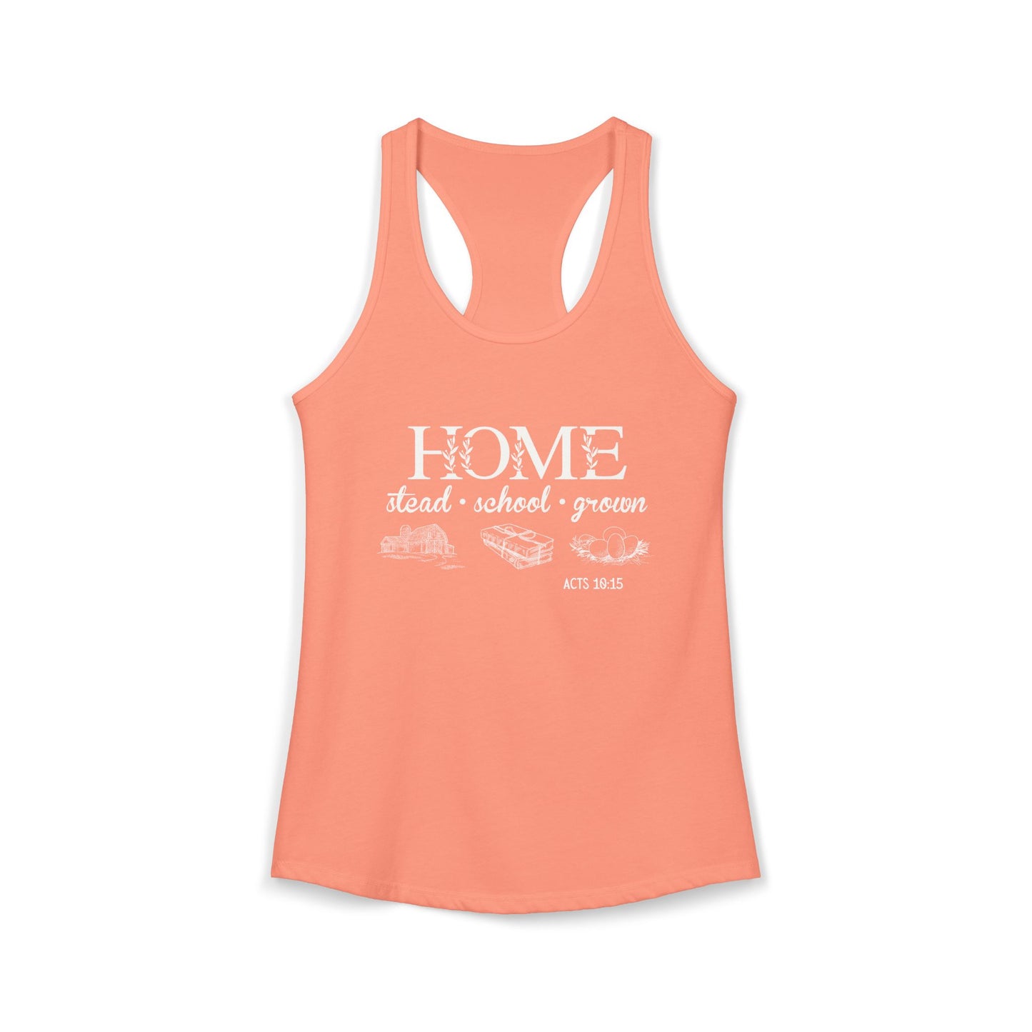 "Acts 10:15" - Racerback Tank