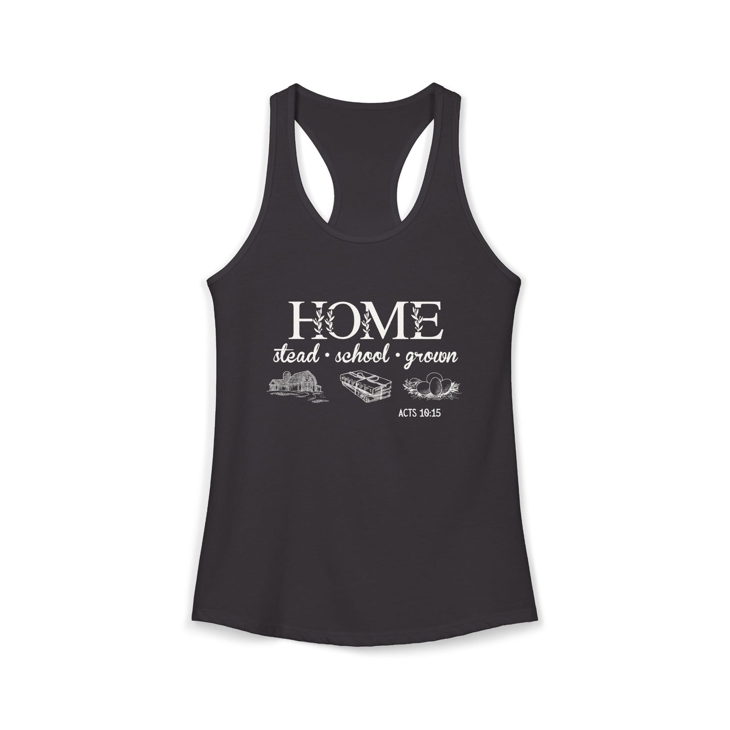 "Acts 10:15" - Racerback Tank