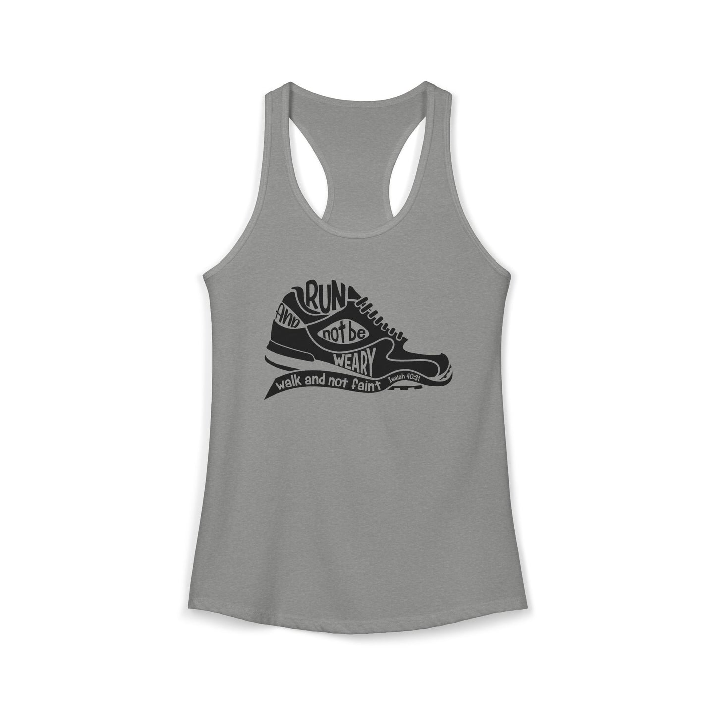 "Isaiah 40:31" - Racerback Tank