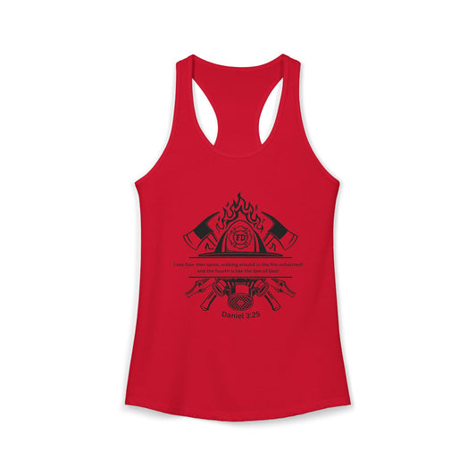 "Daniel 3:25" - Racerback Tank