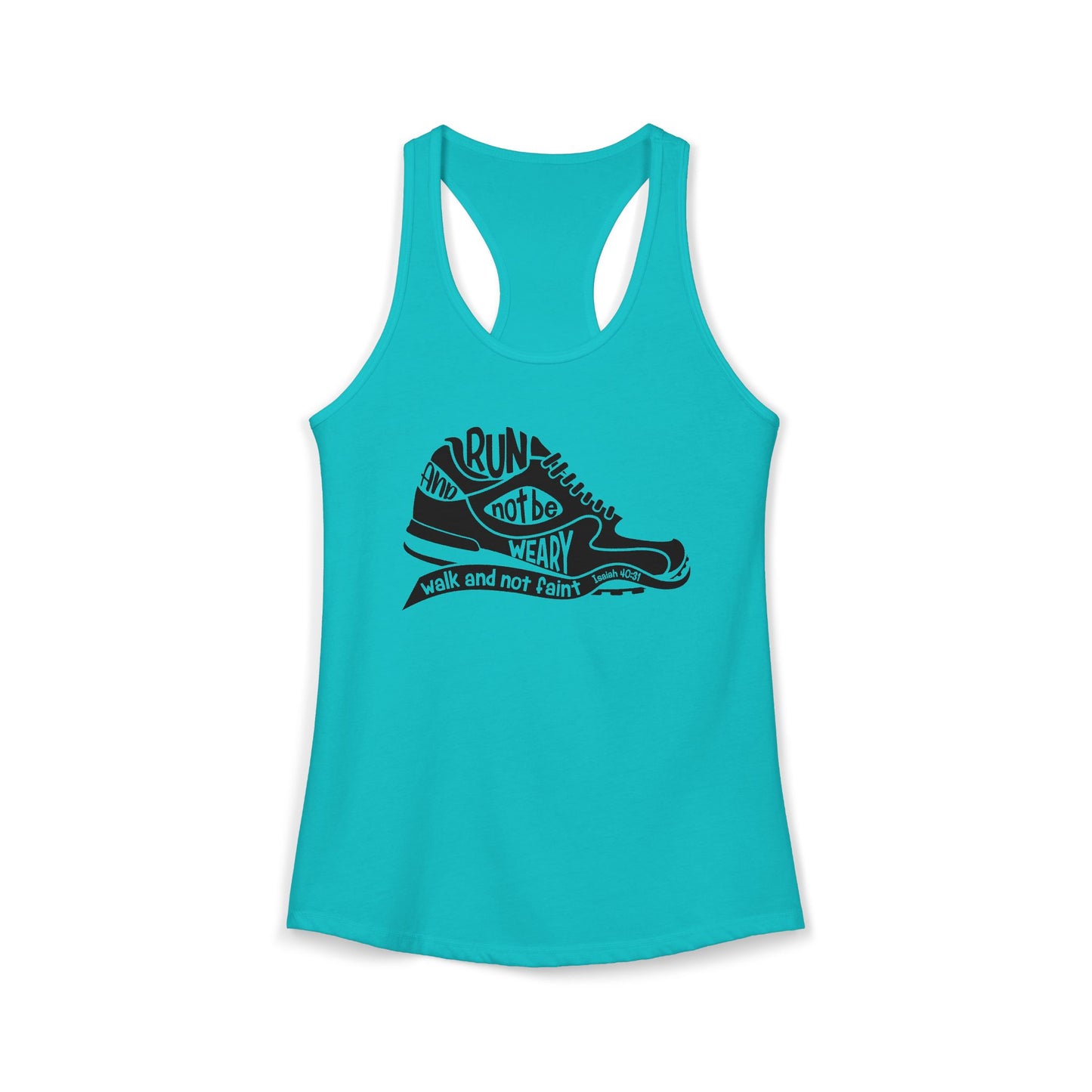 "Isaiah 40:31" - Racerback Tank