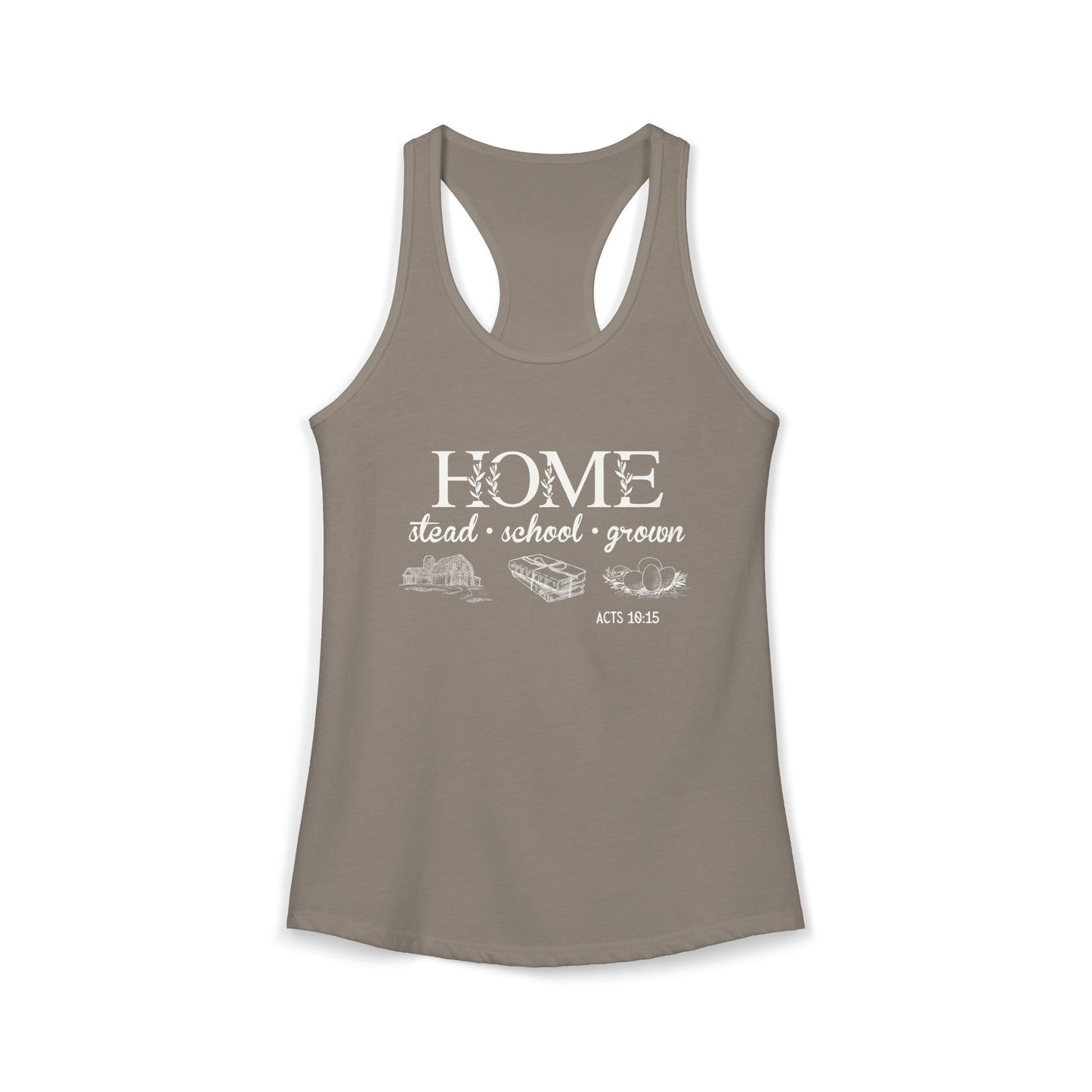 "Acts 10:15" - Racerback Tank