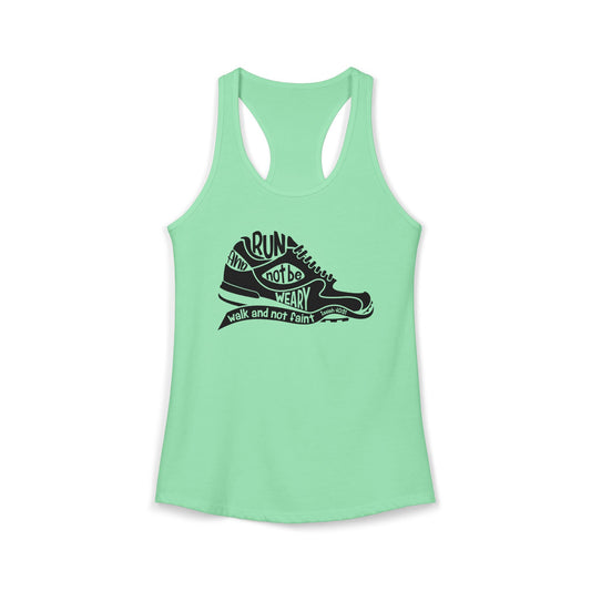 "Isaiah 40:31" - Racerback Tank