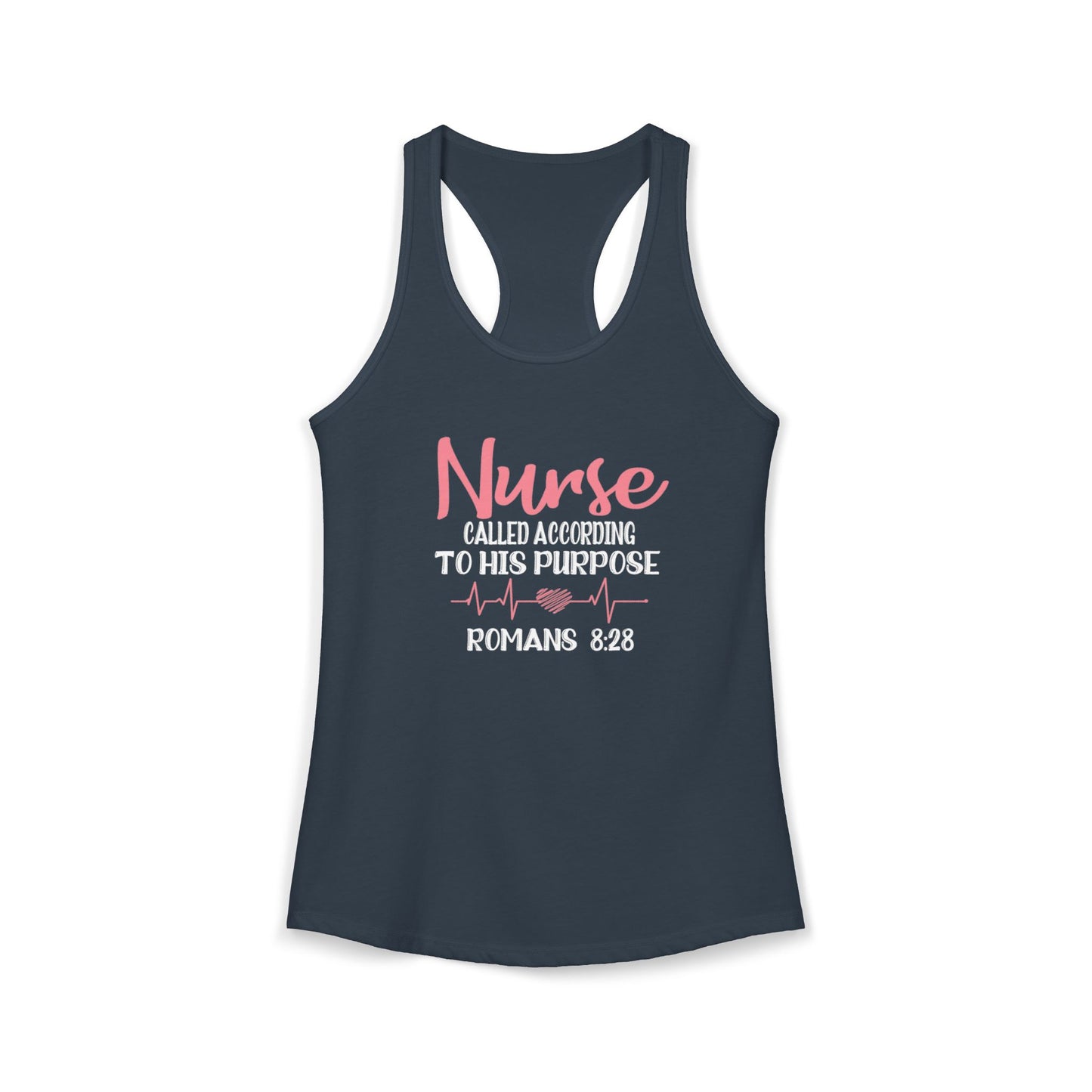 "Romans 8:28" - Racerback Tank