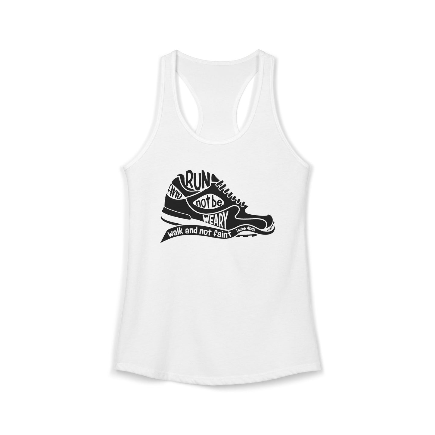 "Isaiah 40:31" - Racerback Tank