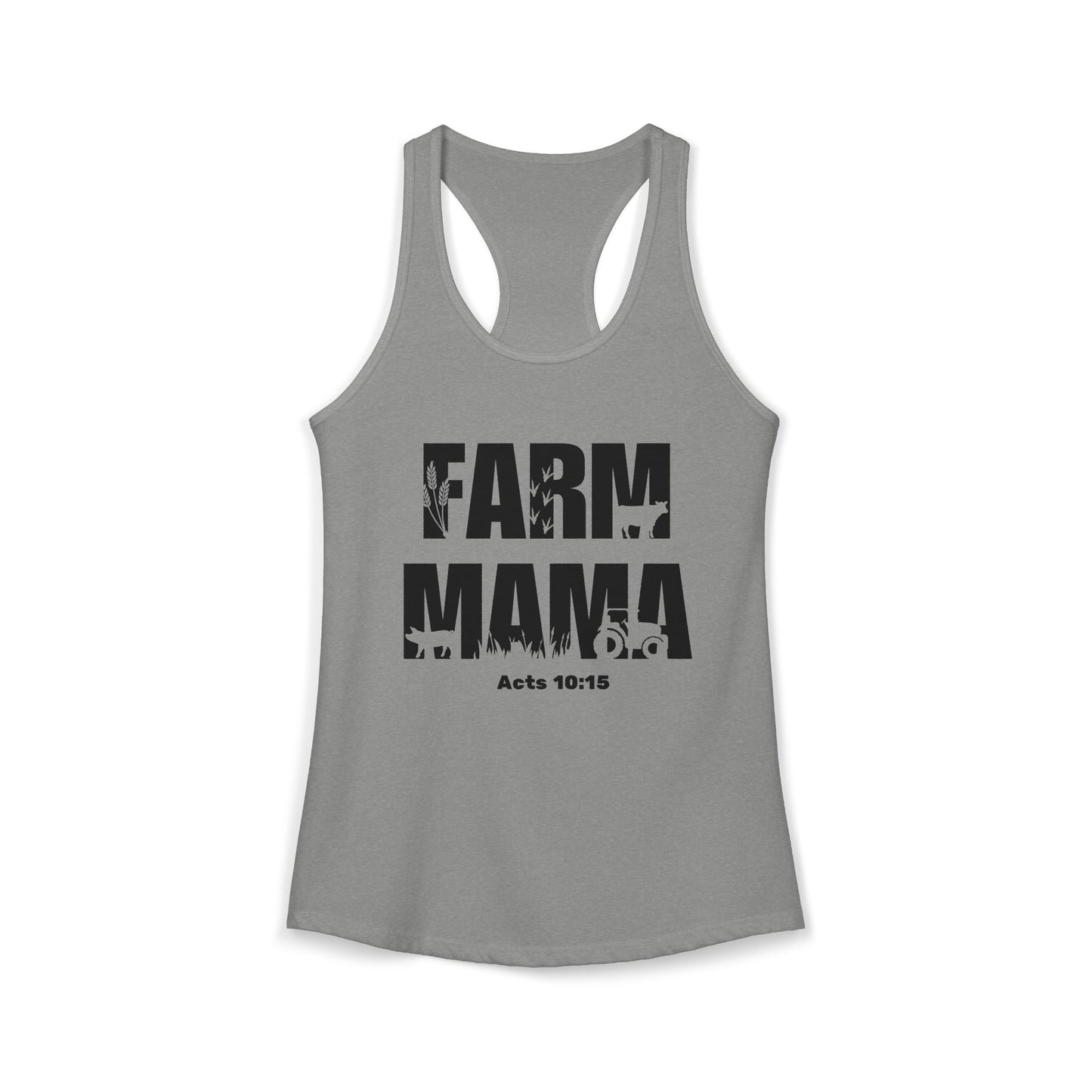 "Acts 10:15" - Racerback Tank