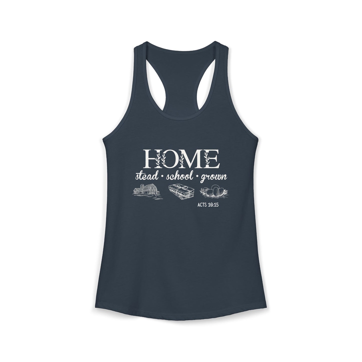 "Acts 10:15" - Racerback Tank