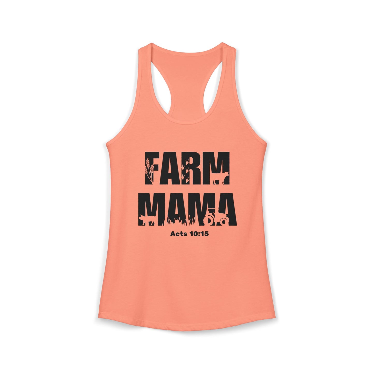 "Acts 10:15" - Racerback Tank